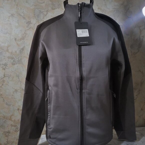 NWT Stormtech Jxl-1 Carbon/Black Zip Up Lightweight Softshell Jacket size S/M - Picture 8 of 9